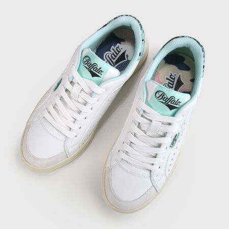 Match Sneaker vegan, white/mint green