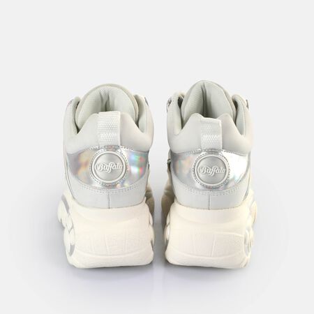 Classic Sneaker Low, offwhite/silber  