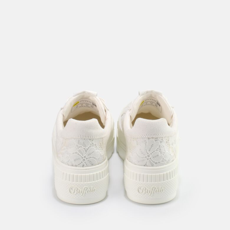 Paired Bloom sneakers vegane, bianche