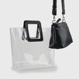 Harlow Handbag transparenter Kunststoff  