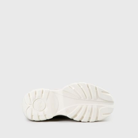 Classic Plateau-Sneaker aus Leder Weiß