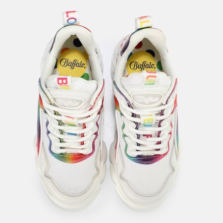 CLD Chai Sneaker Low vegan, white/rainbow  