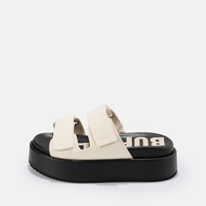 Noa Scandi vegan sandal, black