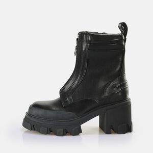 Riot Zip Boot Mid Ankle-Boot vegan, schwarz  