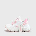 BUFFALO x LEOOBALYS Binary Sneaker, weiß/pink