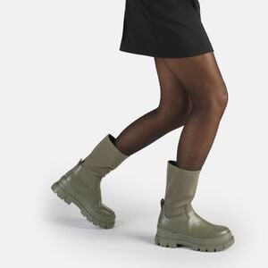 Aspha Sock Boot Short Bottes vegan, olive  