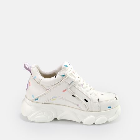 Throb Laws and regulations beast Order CLD Corin Sneaker Low, Candy-Print white|buffalo-navigation BUFFALO®