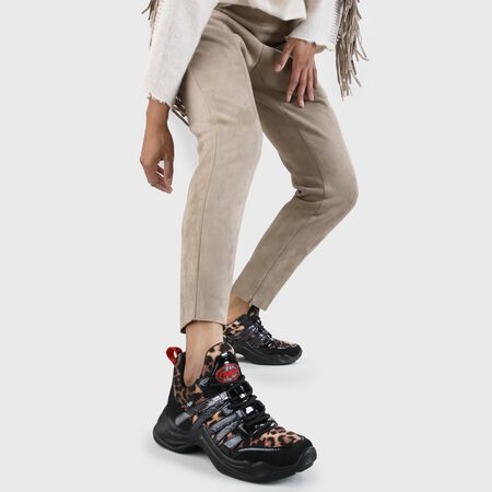 Cavi Sneaker aus Kunstleder schwarz