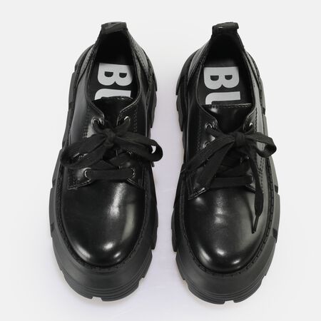 Ava Laceup LO Chaussures basses vegan, noir  