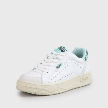 Match Sneaker vegan, white/mint green