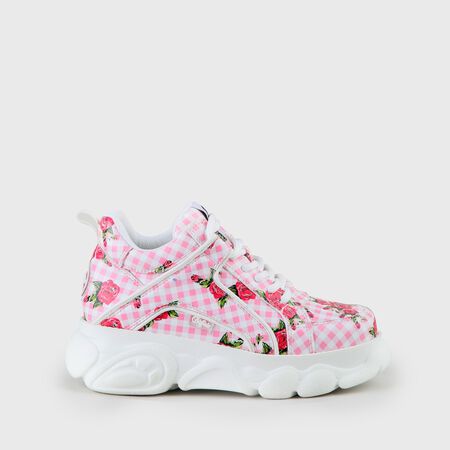 CLD Corin Sneaker Lederoptik weiß/pink 