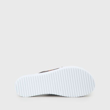 Javia Sandale Leder schwarz/weiß