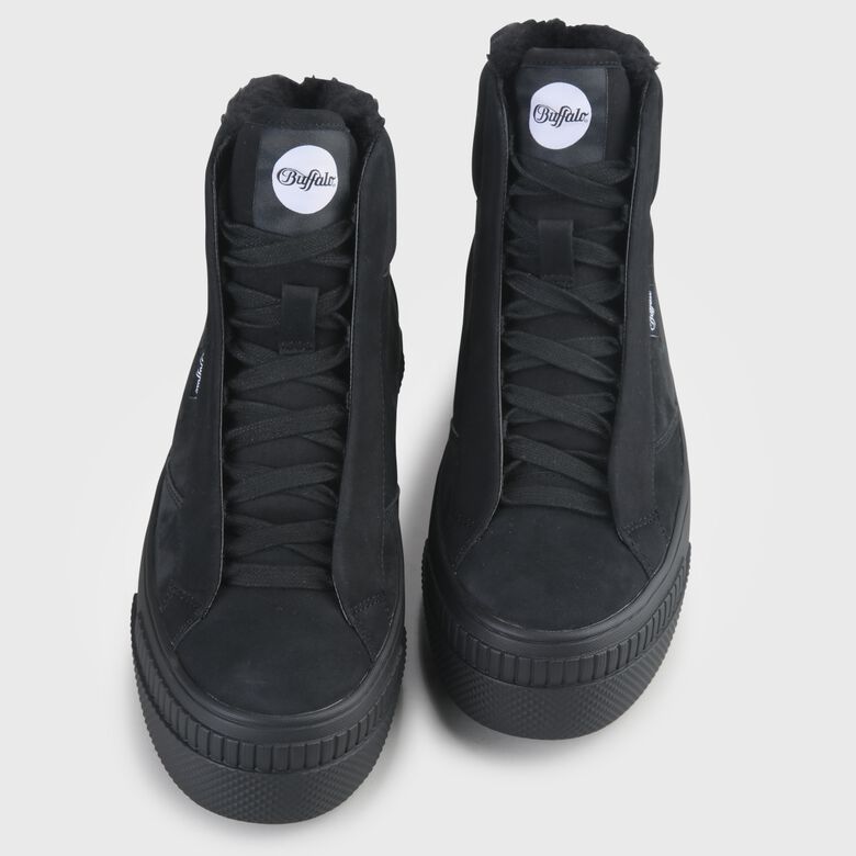 Order Paired Pl Sneaker Nubuck Leather Black Sneakers Buffalo
