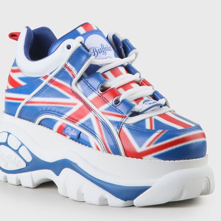 Classic Sneaker UK-Flagge blau/rot