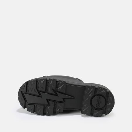 Aspha SLD2 sandales plateforme véganes, noir