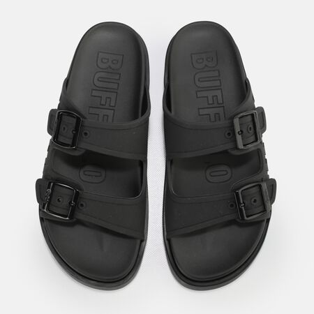 Eve Sol platform sandals vegan, black