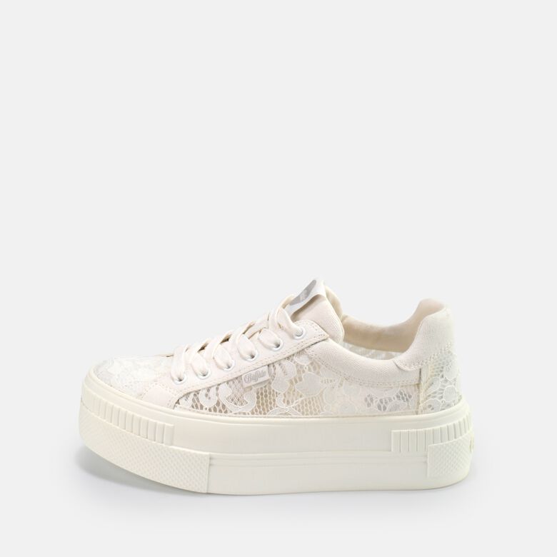 Paired Bloom sneakers vegane, bianche