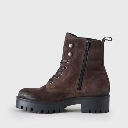 Shadow Lace-Up Boot suede black