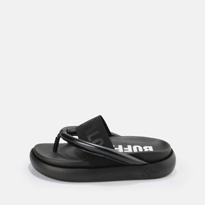 Rey Flip platform sandals vegan, black