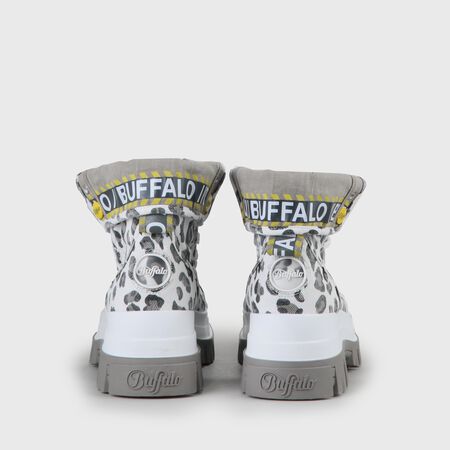 Order Aspha Boot leopard weiß|Vegan Shoes BUFFALO®
