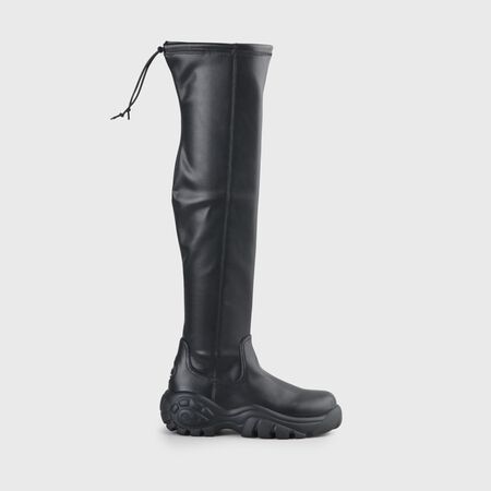 Lonnie Over-knee boots, black