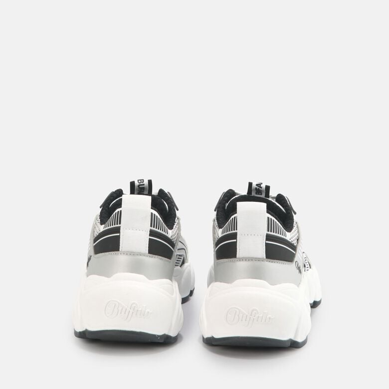 Cld Run Jog Sneaker Low vegan, schwarz und weiß