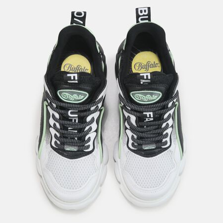 CLD Chai Men Sneaker vegan, black/white/green