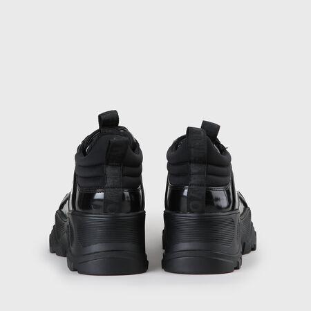 Fina Lace-Up-Shoe aus Kunstleder schwarz