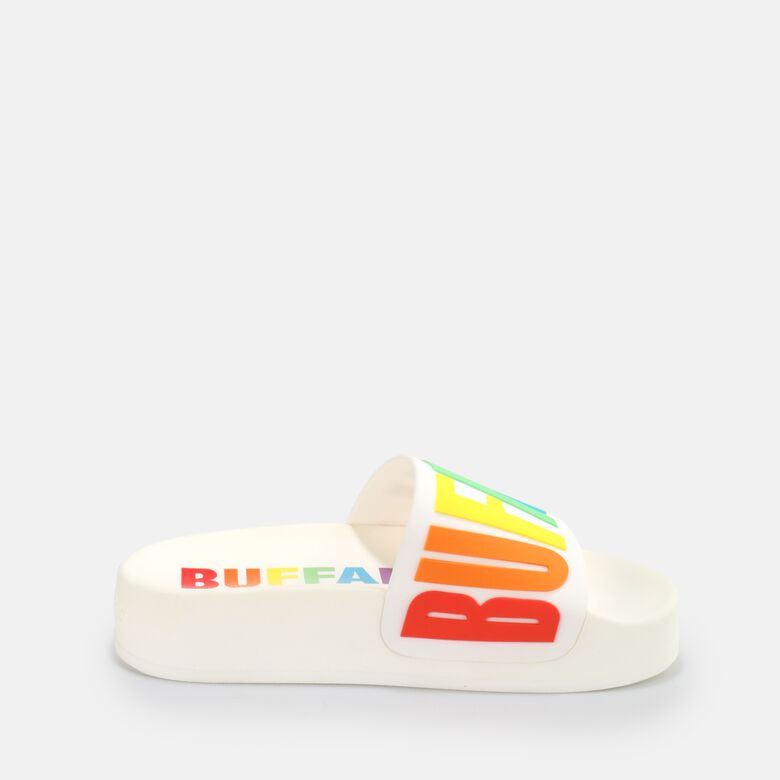 Lake Bold sandales à plateforme véganes, blanc