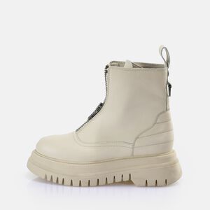 Shade Zip Mid Ankle-Boot, creme  