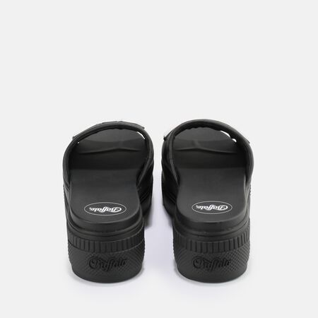 Paired Sld sandales véganes, noir