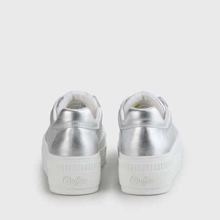 Paired Sneaker vegan, silver