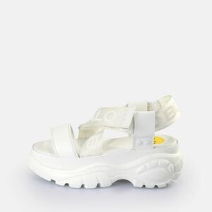 Classic SND Platform Sandals, white  