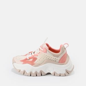 Trail One Sneaker Low vegan, creme/rosa  