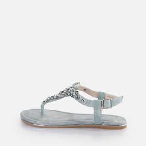Capri Glam Sandals vegan, water & denim blue  
