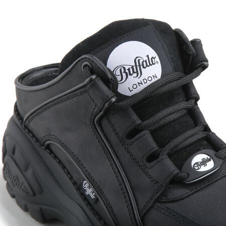 Buffalo Classic chaussure basse cuir noir