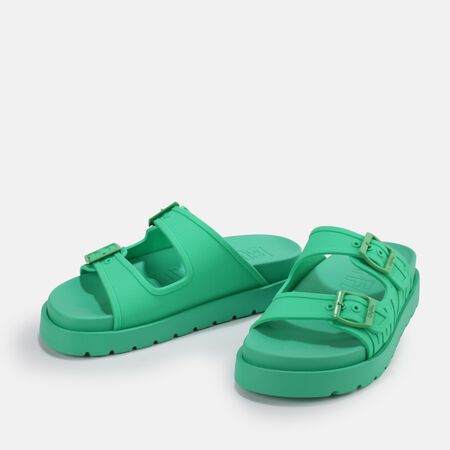 Eve Sol sandales à plateforme véganes, vert