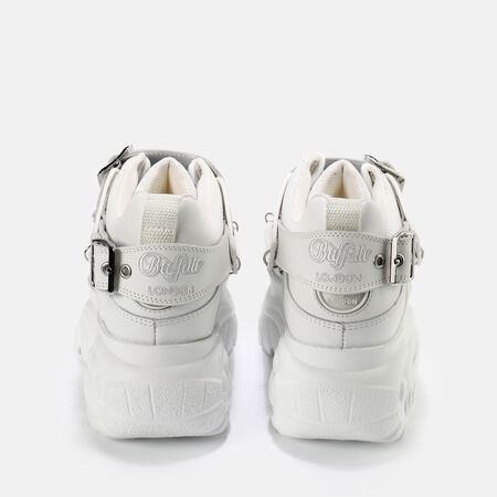  Classic Sneaker Low Leder, Weiß/Silber