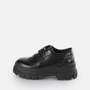 Aspha Brogue Chaussures basses véganes, noir  
