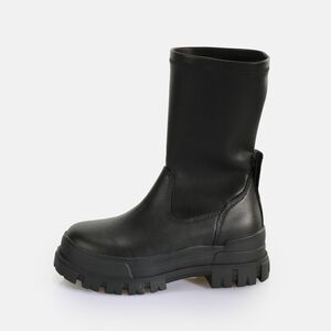 Aspha Sockboot MID Ankle-Boot vegan, schwarz  