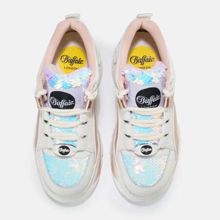  Classic Sneaker Low leather, mermaid white