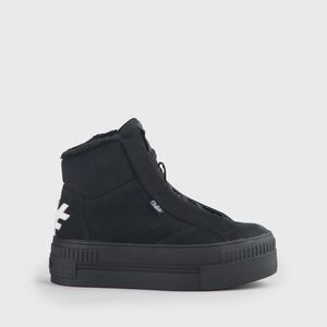 Paired PL Sneaker Nubuck leather, black