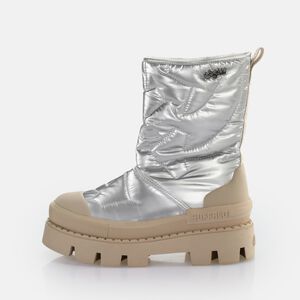 Raven Snow Boot ankle boot vegan, silver  