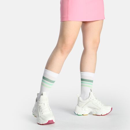 Binary C Sneaker Low vegan, white/rainbow  