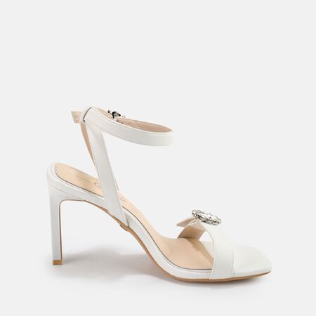 Elena sandal, white