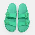 Eve Sol sandales à plateforme véganes, vert