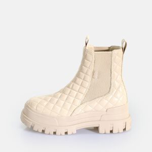 Aspha Chelsea MID Ankle-Boot vegan, cream pad  