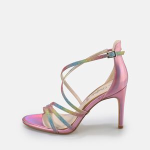 Makai 2 heeled sandal vegan, rainbow
