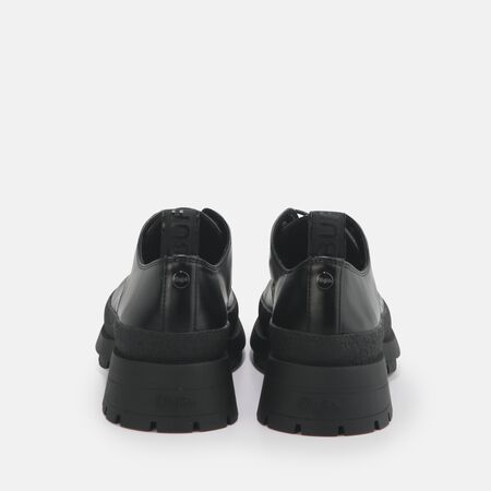 Suki chaussures plates véganes, noir