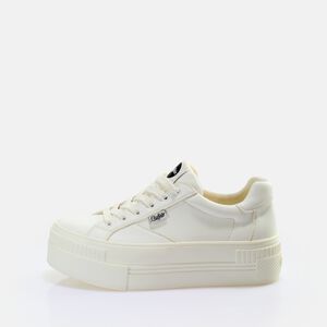 Paired Laceup LO Sneaker Low vegan, white  